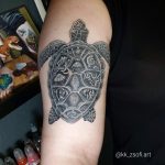 teknősbéka fekete fehér szinbólum tetoválás, turtle black white symbol tattoo