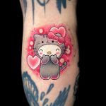 mese rajzfil cica hello Kitti tetoválás, fairy tale cartoon cat hello kitty tattoo